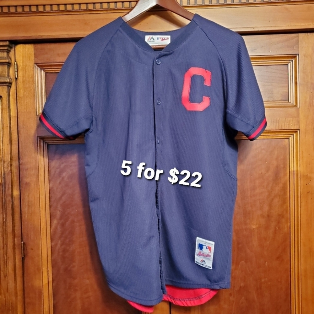 Cleveland Indians Youth Baseball Jersey XL